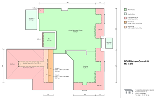 Grundriss Flächen