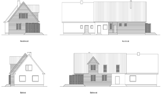 Einfamilienhaus - Ansichten